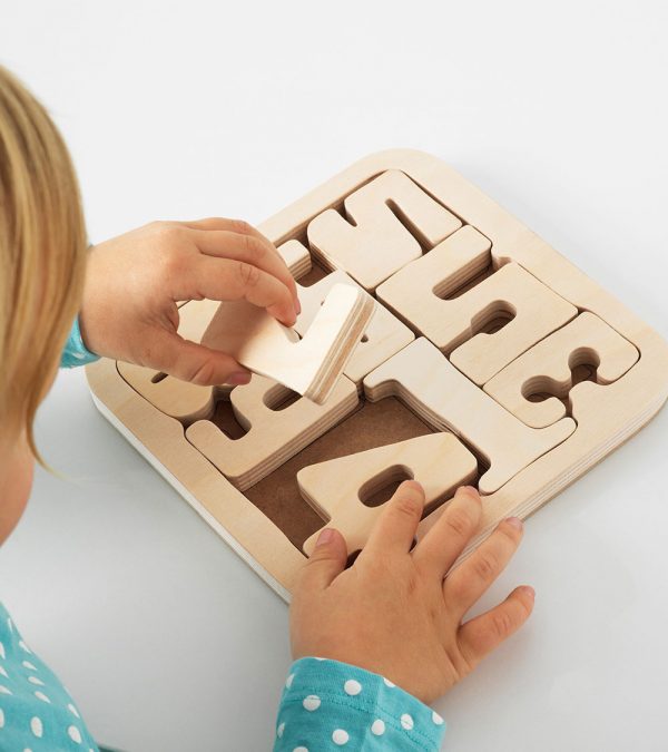 Wooden Numbers Puzzle - Imagen 2