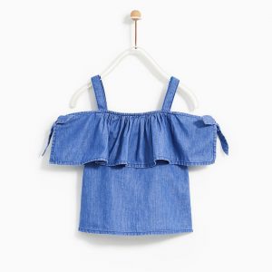 Blue Denim Top