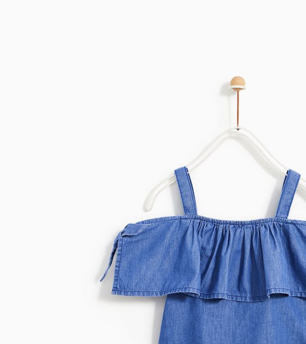 Blue Denim Top - Imagen 2